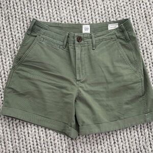 GAP Women's Olive Cargo Shorts